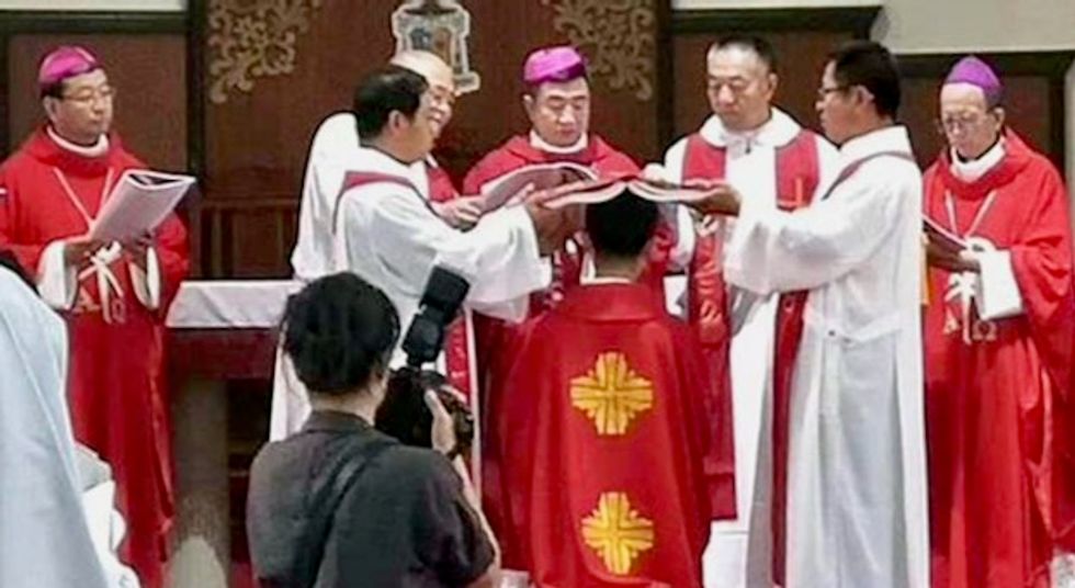 First bishop ordained in China under Vatican deal