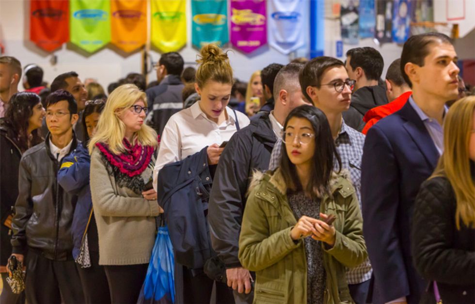 Is corporate media creating a misleading impression of voter sentiment? 91 percent of Nevada Dem voters said 'no'