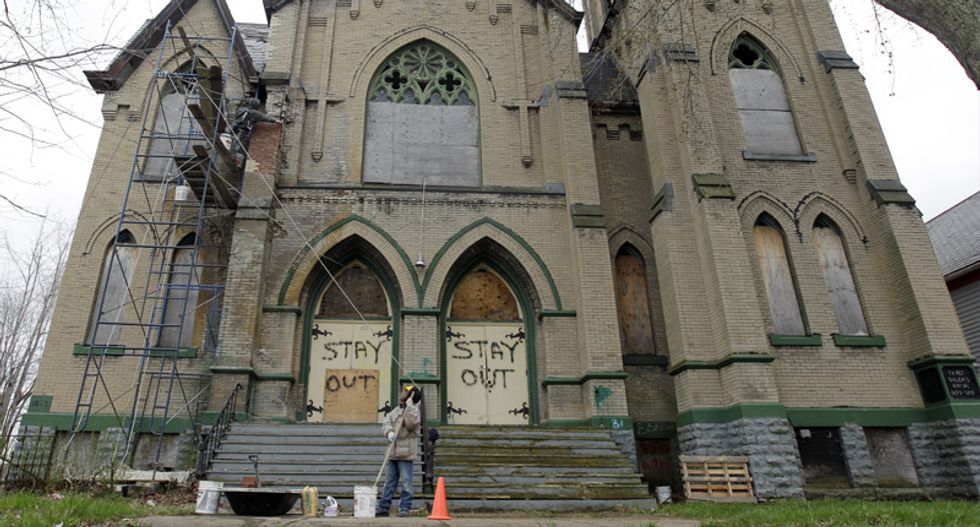 Churches in America are being transformed into mosques, Buddhist temples, and breweries as Christianity declines