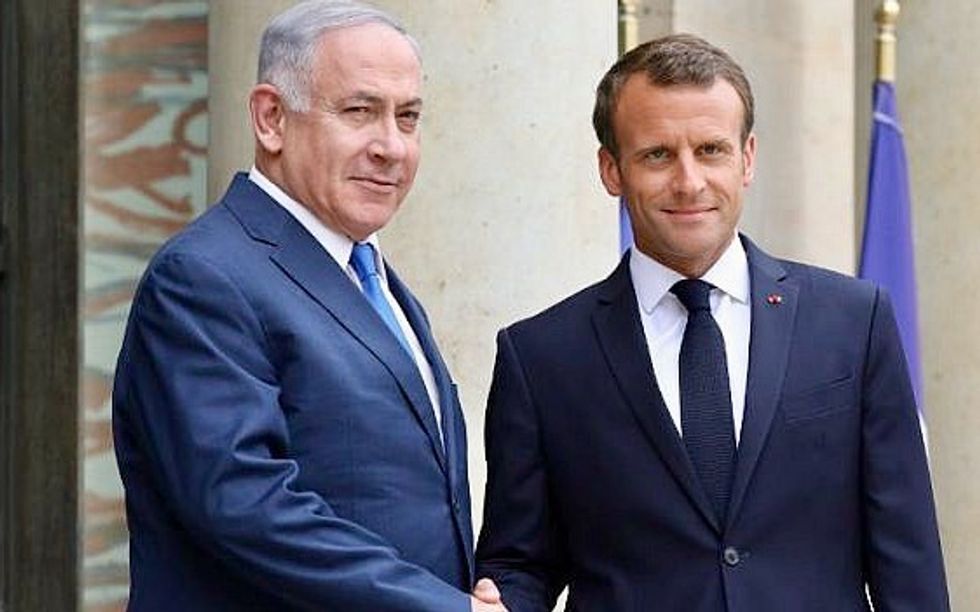 Netanyahu tells Macron 'wrong time' for talks with Iran