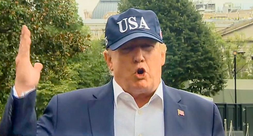 Trump-backing columnist hits the panic button -- and begs the president to shut up about Hunter Biden