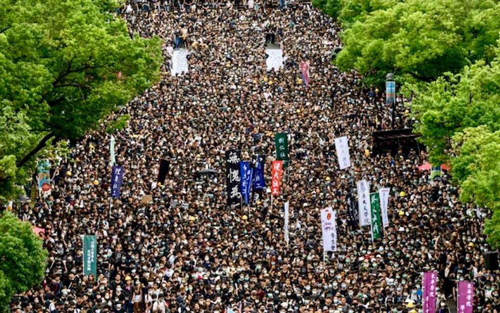 Hong Kong students boycott classes as China warns 'end is coming'