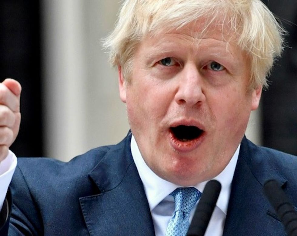 WATCH: Boris Johnson booed off the stage in Luxembourg while trying to talk about Brexit
