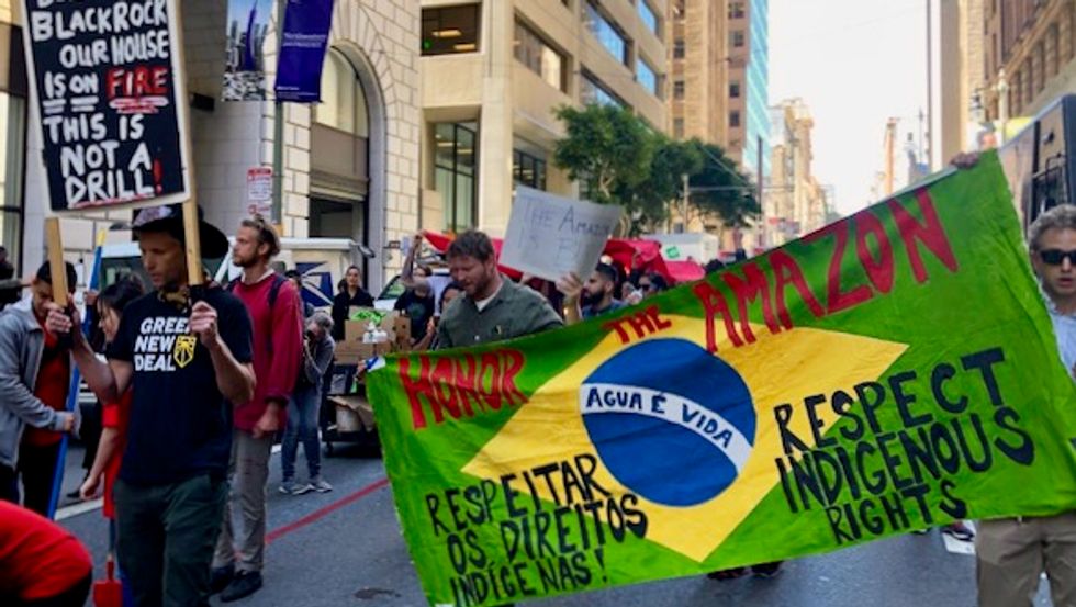 'Getting angry on social media not enough': Thousands across 6 continents mobilize to combat destruction of Amazon Rainforest