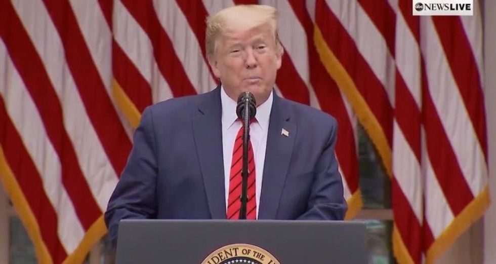 ‘That isn’t actually a thing’: Trump mocked for creating new statistic that doesn’t exist and is impossible to measure