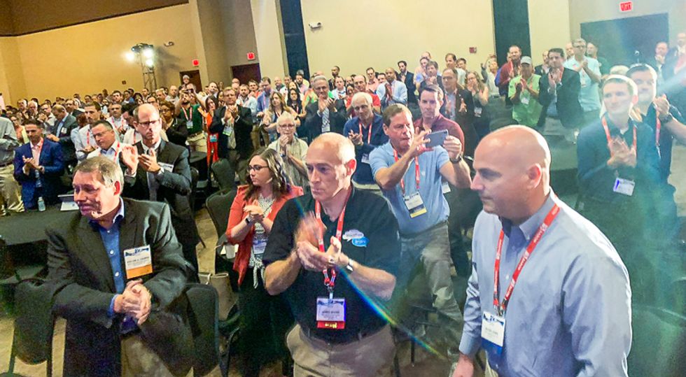 WATCH: National Weather Service Birmingham forecasters get standing ovation for rebuking Trump