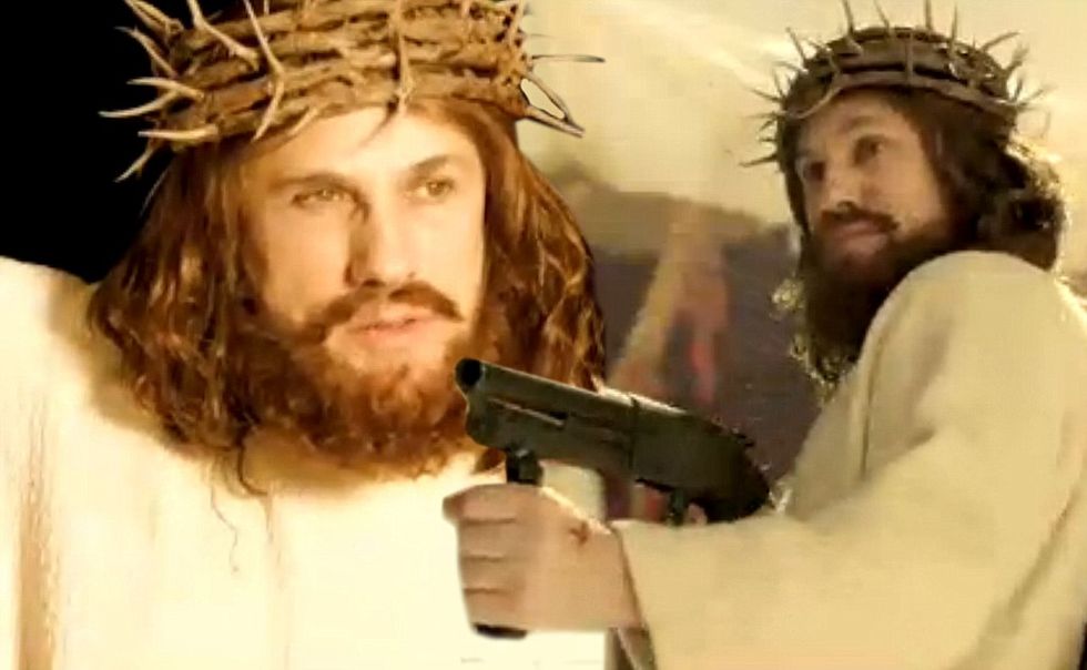 Get in the way of a Bible-believing soldier on a mission for Jesus and things can get ugly really fast