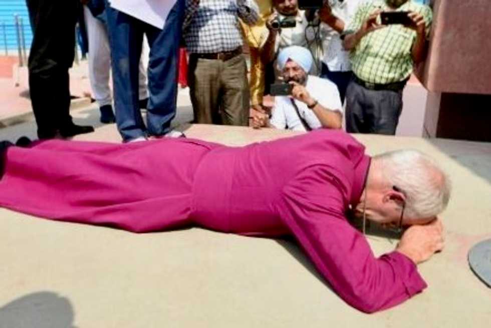 Archbishop of Canterbury prostrates over 1919 India massacre