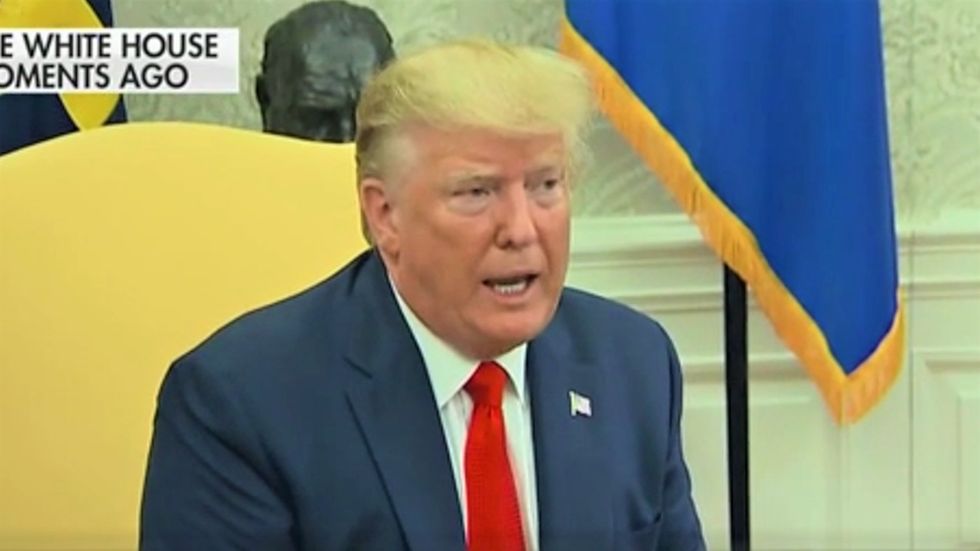 Trump went off the rails at Monday's cabinet meeting -- here are the 5 craziest moments