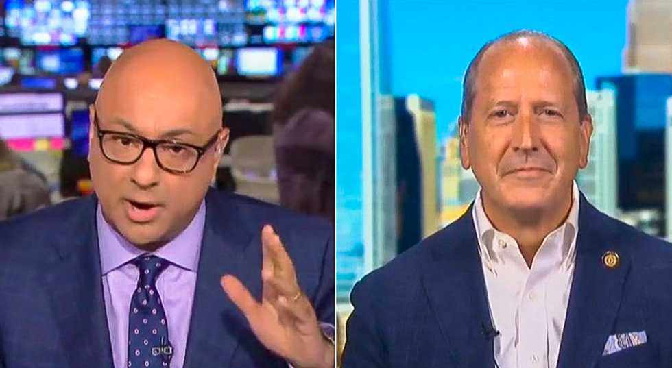 Ali Velshi wipes floor with NC winner Dan Bishop who says mass shootings 'couldn't possibly be the guns'