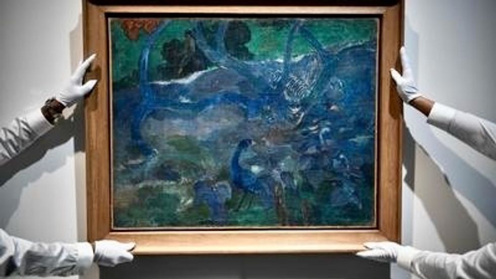 Rare Gauguin from Tahiti period up for auction in Paris