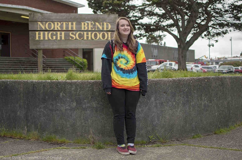 Gay teen says she went to school resource officer after getting bullied -- and he told her she's going to hell