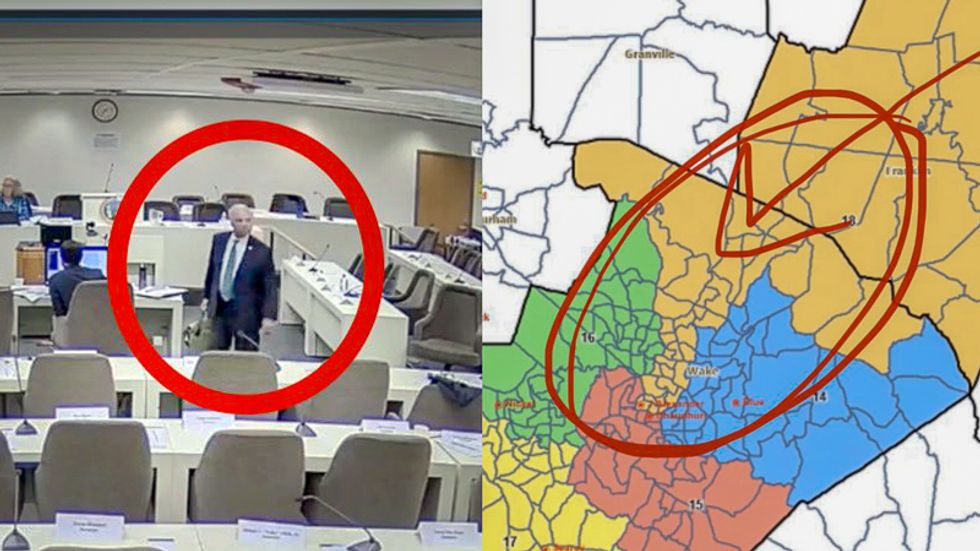 BUSTED: NC GOP senator announces retirement after getting caught on video gerrymandering his district