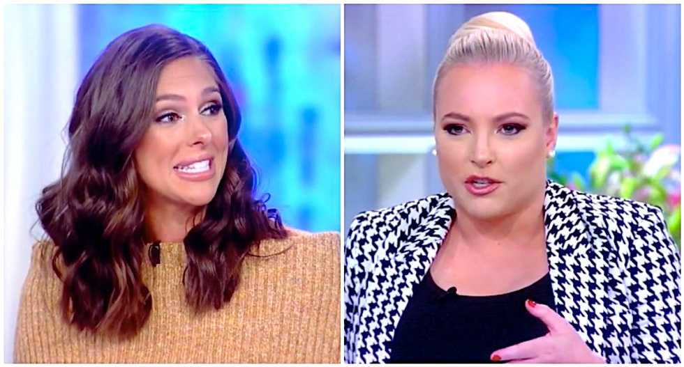 The View audience goes wild when Meghan McCain and Abby Huntsman get schooled on democratic socialism