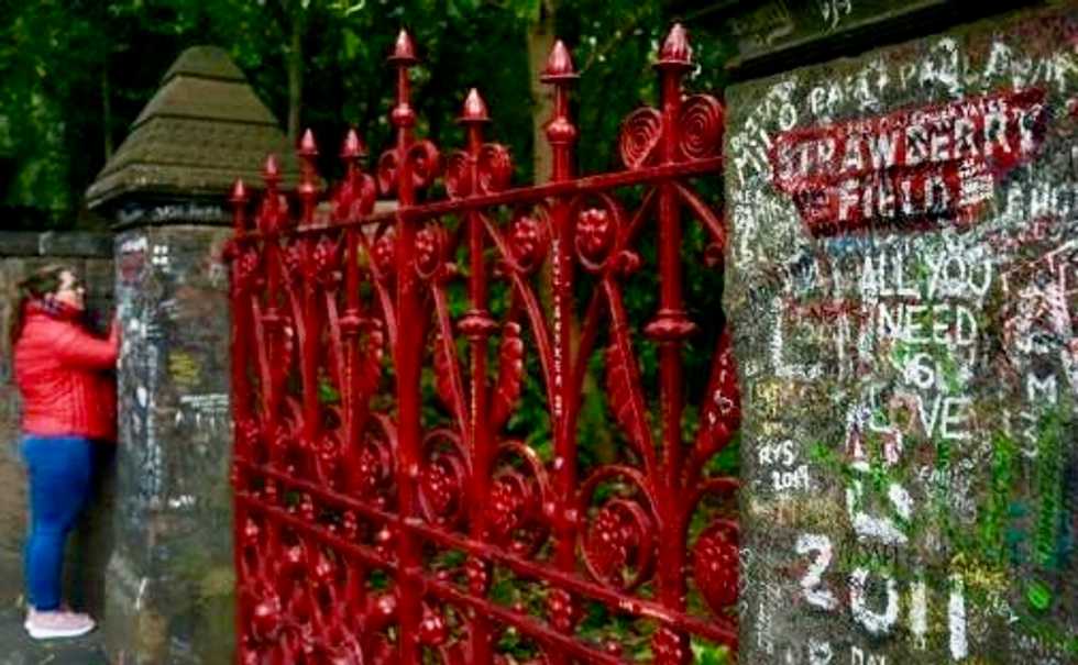 Let me take you down: Strawberry Field opens to public