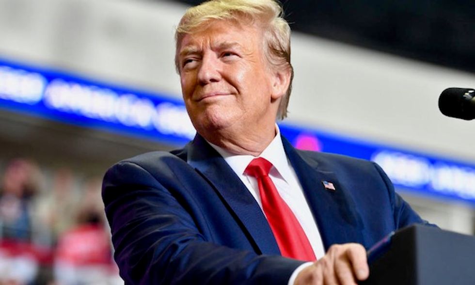Trump spent 45 minutes talking with cast of right-wing play dramatizing 'Deep State' conspiracy theories: report