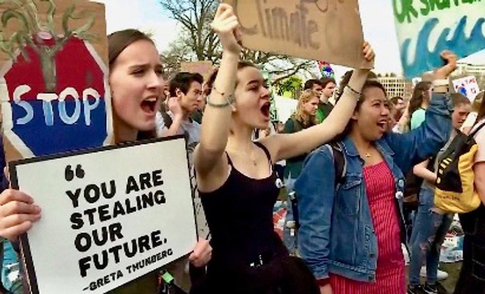 'Young people have had enough': Global climate strike youth activists on why they are marching today