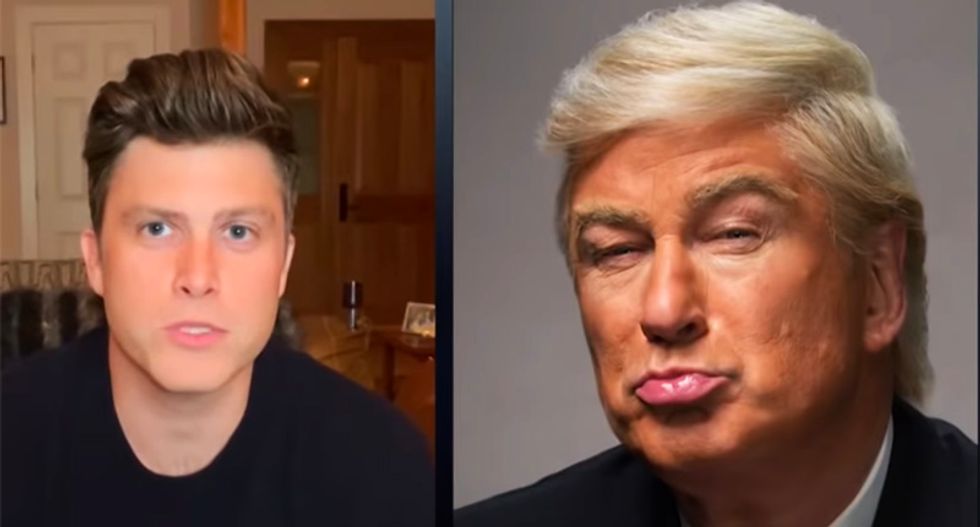 SNL's Trump returns during lockdown to boast about his ratings and being 'number one' in coronavirus victims