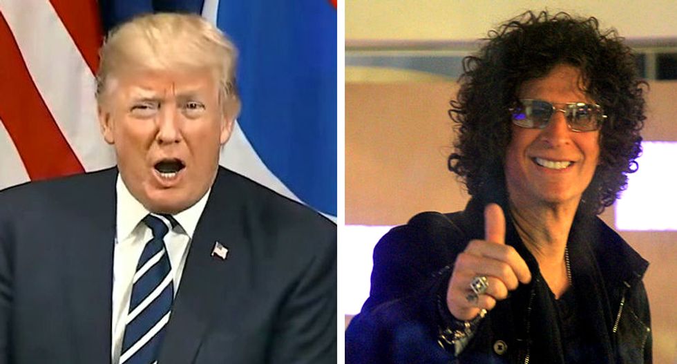 Howard Stern: Trump supporters should drink disinfectants and 'drop dead' at their next rally
