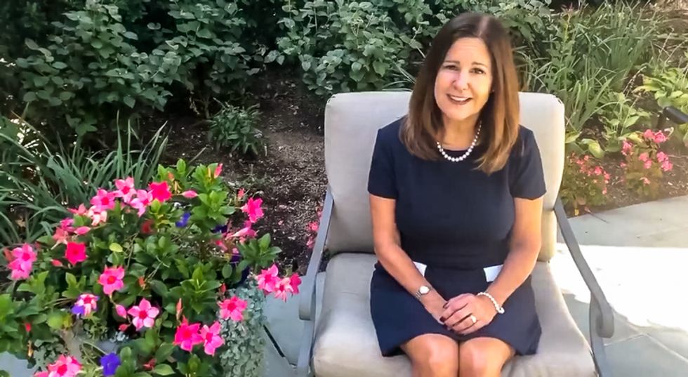 Karen Pence says she loves the way Trump treats young women
