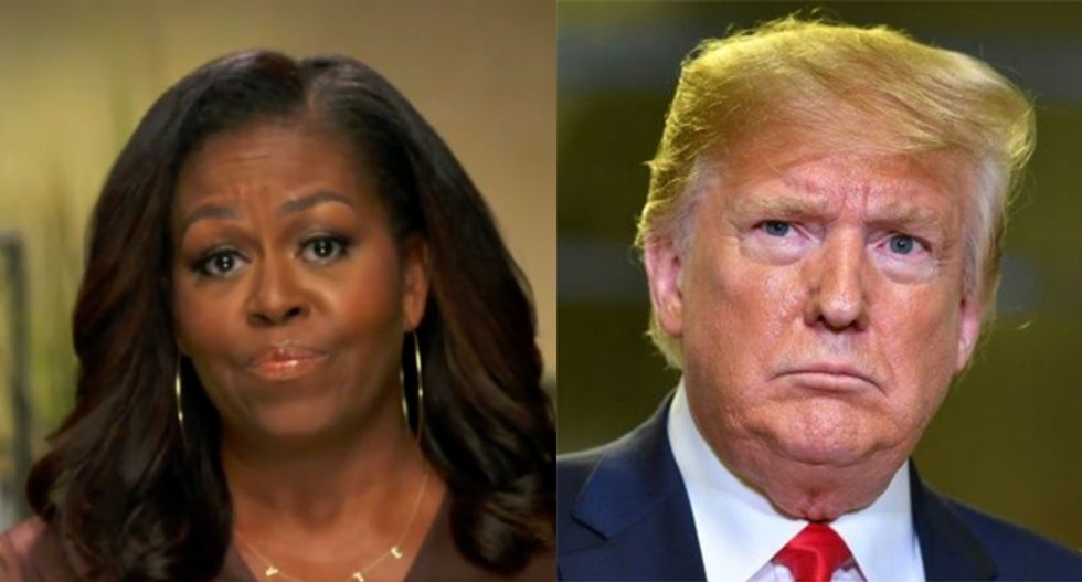 Michelle Obama rips the ‘lack of empathy’ and ‘systemic racism’ in Trump’s America