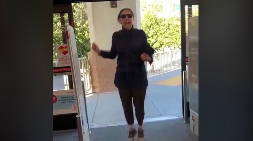 'She could kill someone!' Witnesses gobsmacked by racist white woman's tirade at Los Angeles CVS