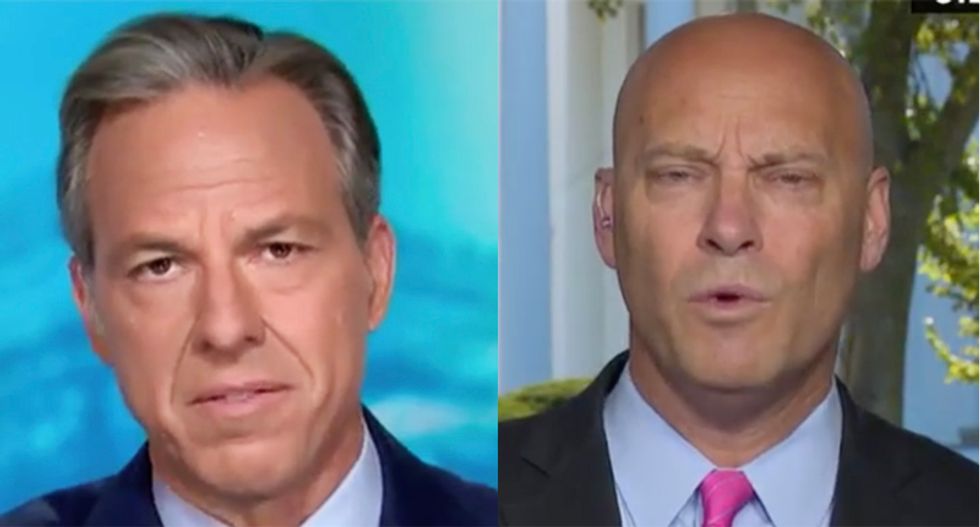White House official nailed by CNN's Tapper about Trump's taxes after he whines Biden won't release his court picks