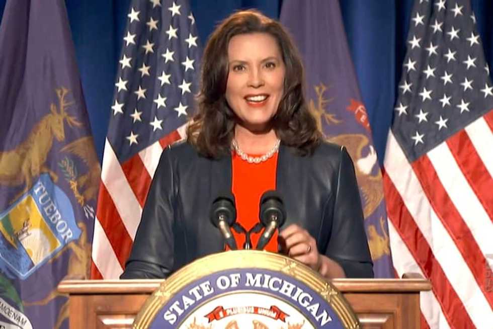 Gretchen Whitmer mouths expletive in 'hot mic' moment before DNC convention speech