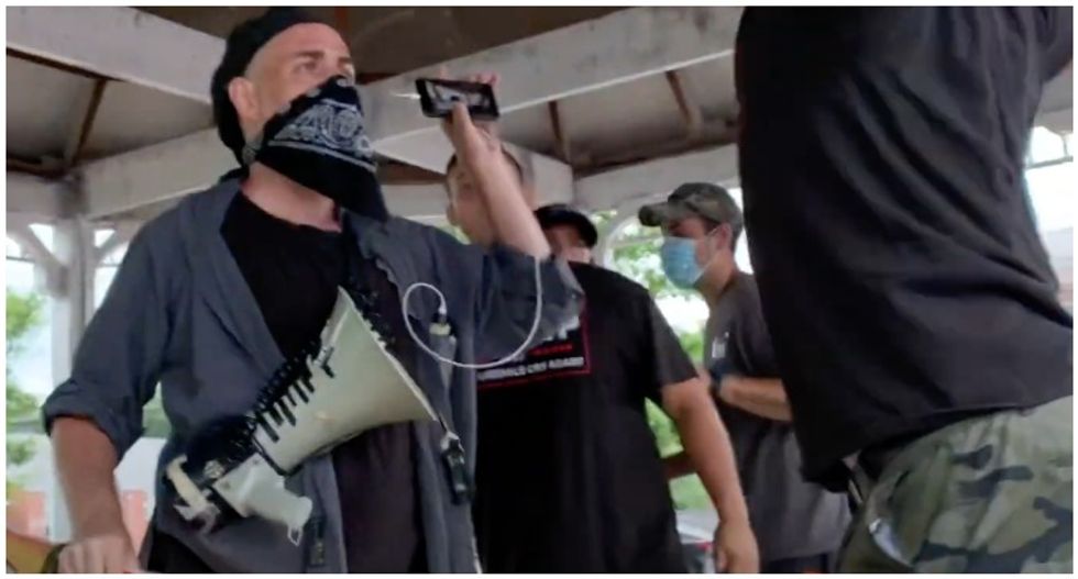 WATCH: Trump supporters attack documentarian – and then cops drag him away instead of his assailants