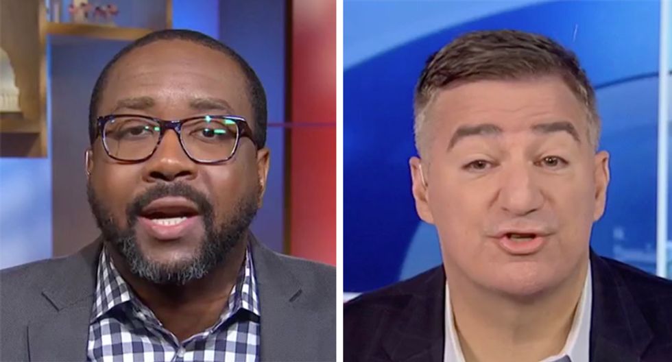 MSNBC panel blows up after Trump defender tries to drag Obama into discussion on president's Ukraine blackmail
