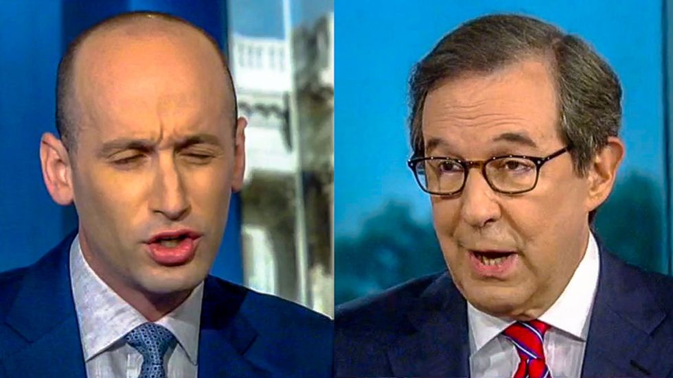 'Enough with the rhetoric': Chris Wallace gives Stephen Miller epic grilling after he blames 'deep state'