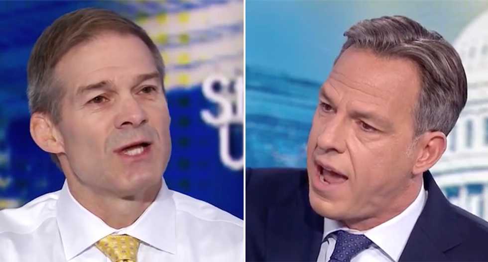 'That's not what happened!': Tapper smacks down raving Jim Jordan spewing lies about Biden investigation
