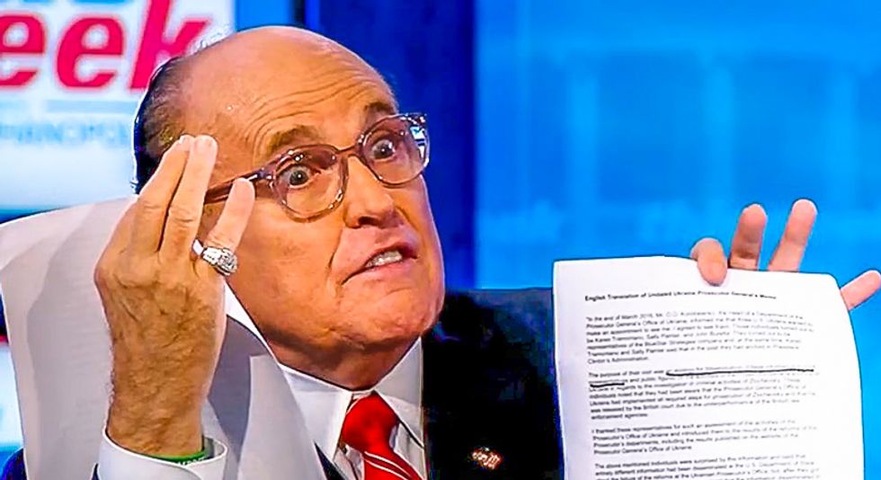 Rudy Giuliani a ‘person of interest’ after henchmen busted in Ukraine scheme: ‘Probably under surveillance’
