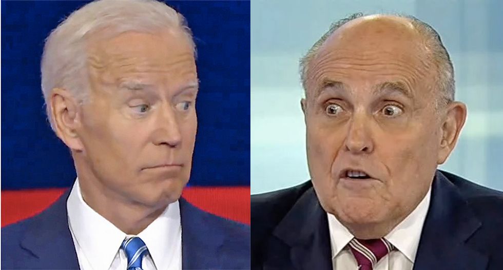 Giuliani will 'knowingly and willingly lie' on TV: Biden campaign demands networks stop giving Rudy a platform