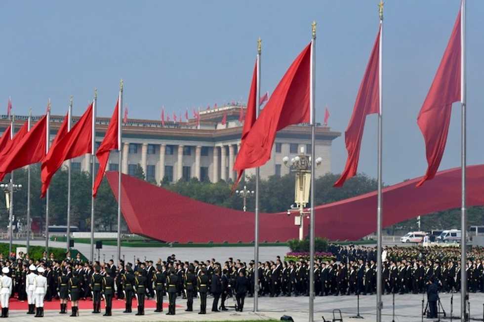 China readies for anniversary, Hong Kong for protest