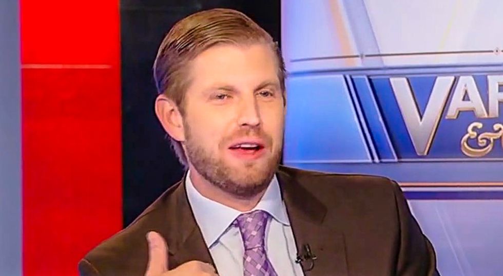 Eric Trump bragged about the stock market as the US crossed 100,000 dead — and it didn’t go well