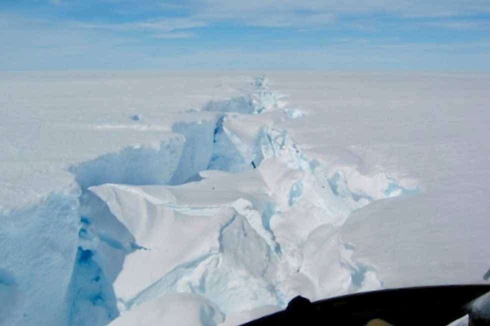 Massive iceberg breaks off Antarctica -- but it's normal