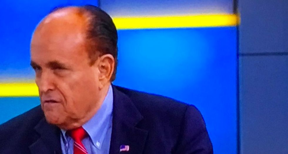 Internet stunned by Giuliani's babbling and bonkers Fox & Friends interview: 'The hair dye has broken his brain'