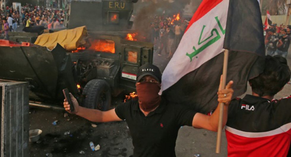 At least 31 dead after bloody protests erupt across Iraq