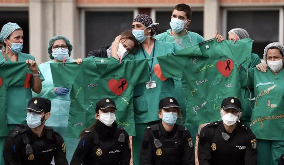 Bruising global recession forecast as countries mull lifting virus lockdowns
