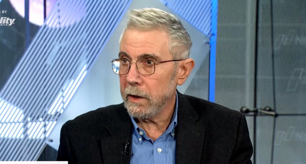 Paul Krugman unravels Trump's 'desperate' obsession with raising gas prices during a recession