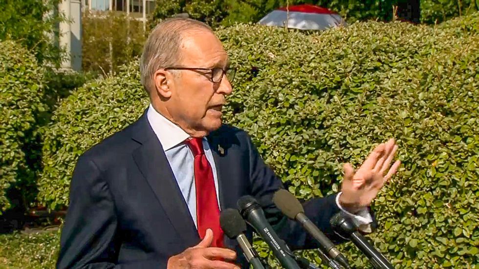 Economic adviser Larry Kudlow: 'I honestly don't know' if Trump was serious about China probing Biden