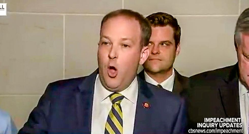 GOP's Lee Zeldin loses it after Intel hearing: 'The country is getting screwed by the liberal Democratic base'