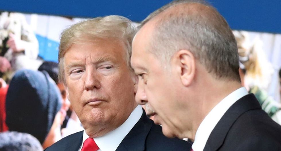 What sleazy deal did Trump make with Erdogan?