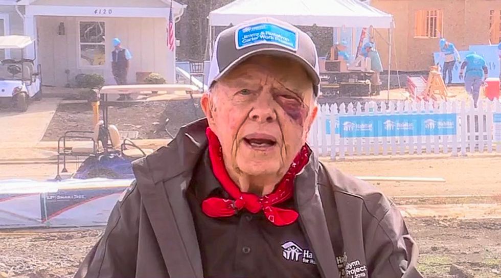 Jimmy Carter warns Trump on impeachment: ‘My advice is to tell the truth... for a change’