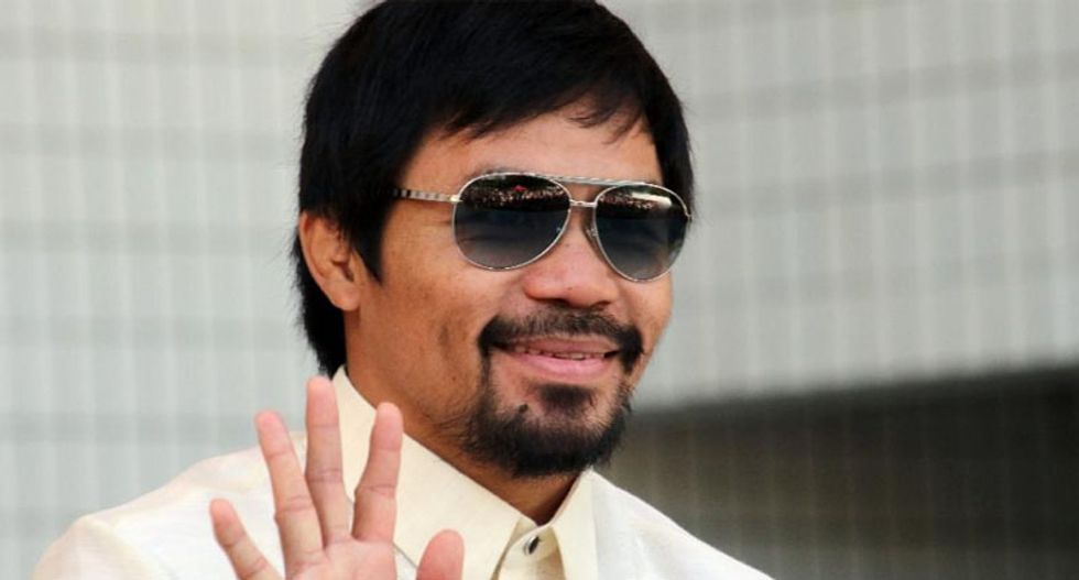 Philippine church defends Manny Pacquiao over anti-gay slurs