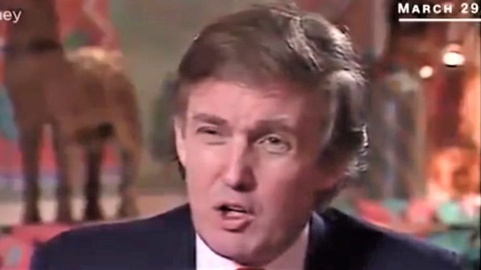 WATCH: Trump walked out of a 1990 interview with CNN when they asked about his finances