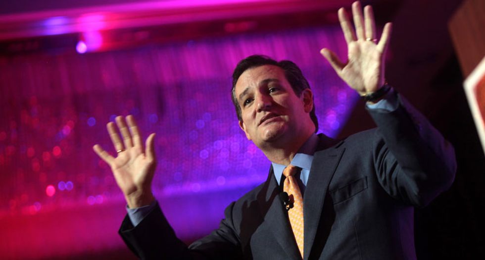 Ted Cruz thinks trans people shouldn't have the right to pee -- unless they're at home