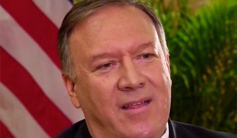 ‘Every word is a lie’: Pompeo gets shredded for extremely misleading claims about Trump’s policy in Syria