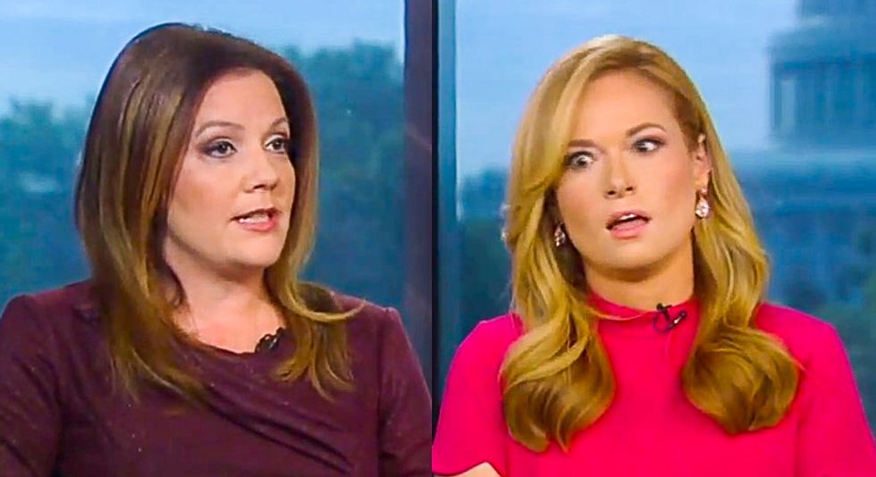 WATCH: Fox News contributor gives epic eye roll over disinformation about impeachment polling